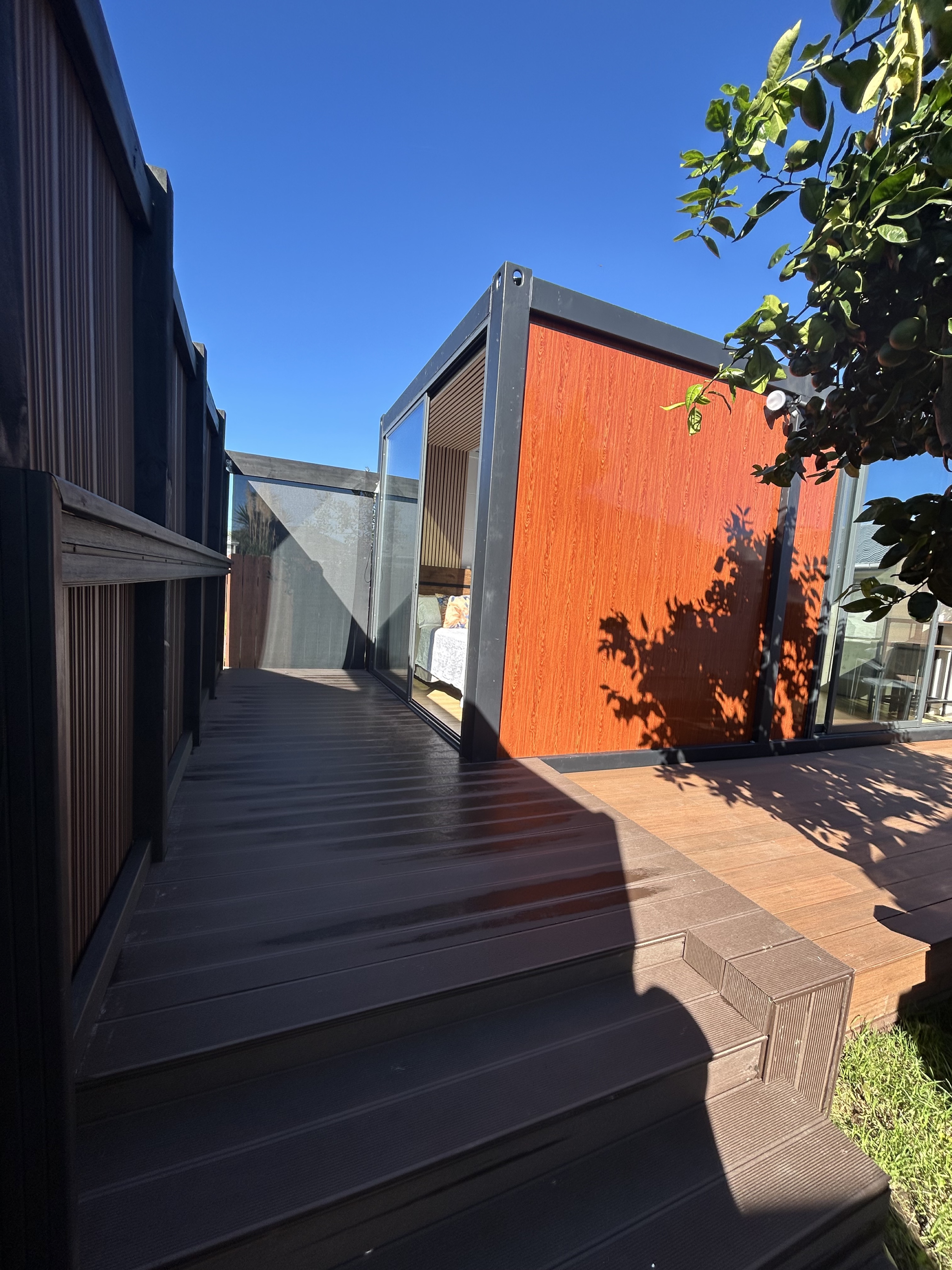 exterior finishes and decking